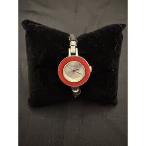 Women’s Coach Watch Swiss Made Red Bezel